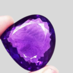 Amethyst Gemstone Heart shape