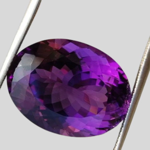 Dark Amethyst oval shape